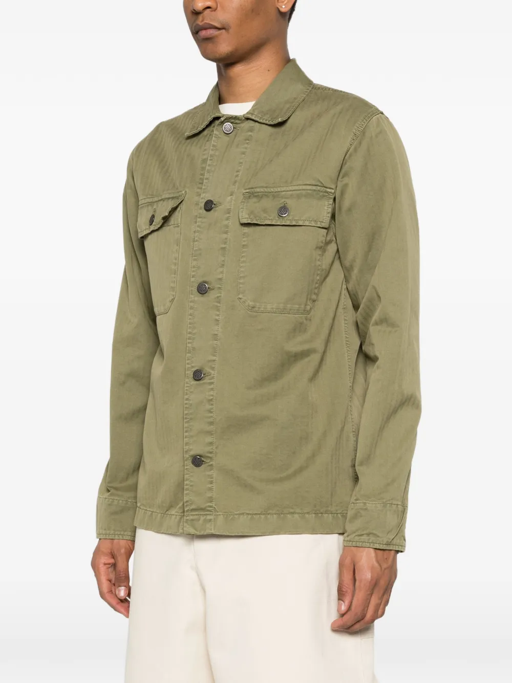  Chesapeakes Buttoned Pocket Shirt - Green 