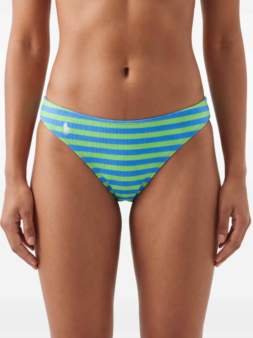 Polo Ralph Lauren Gestreepte bikinibroek Blauw