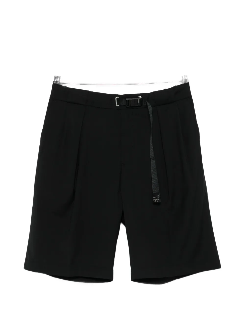 White Sand pleated shorts - Nero