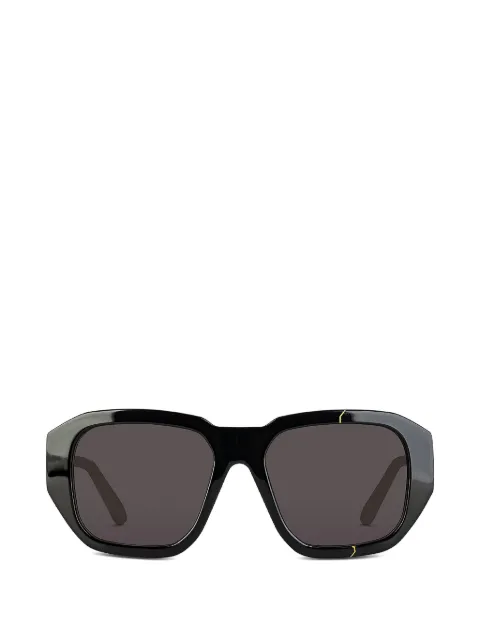 FACE HIDE Broken Cosmo oversized-frame sunglasses
