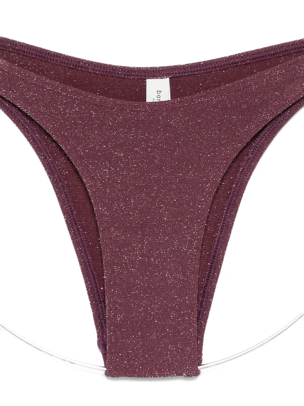  Bond-eye Sparkle Bikini Bottoms - Purple 