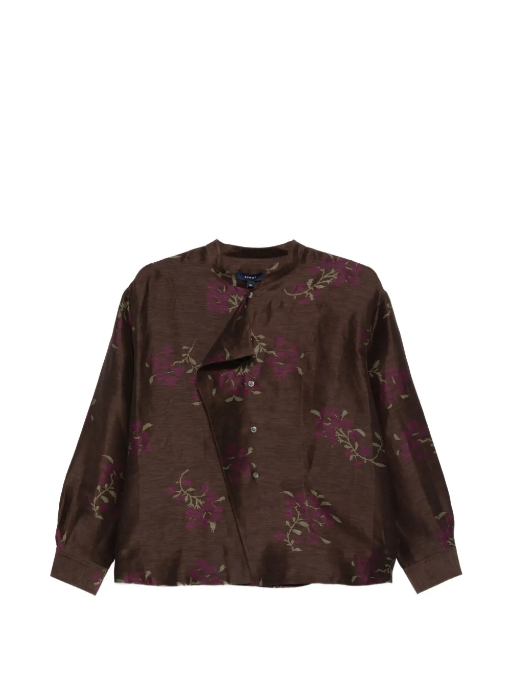 Soeur Hampton blouse - Marrone