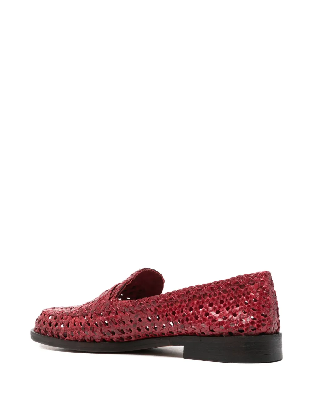  Zolfo Woven Loafers - Red 