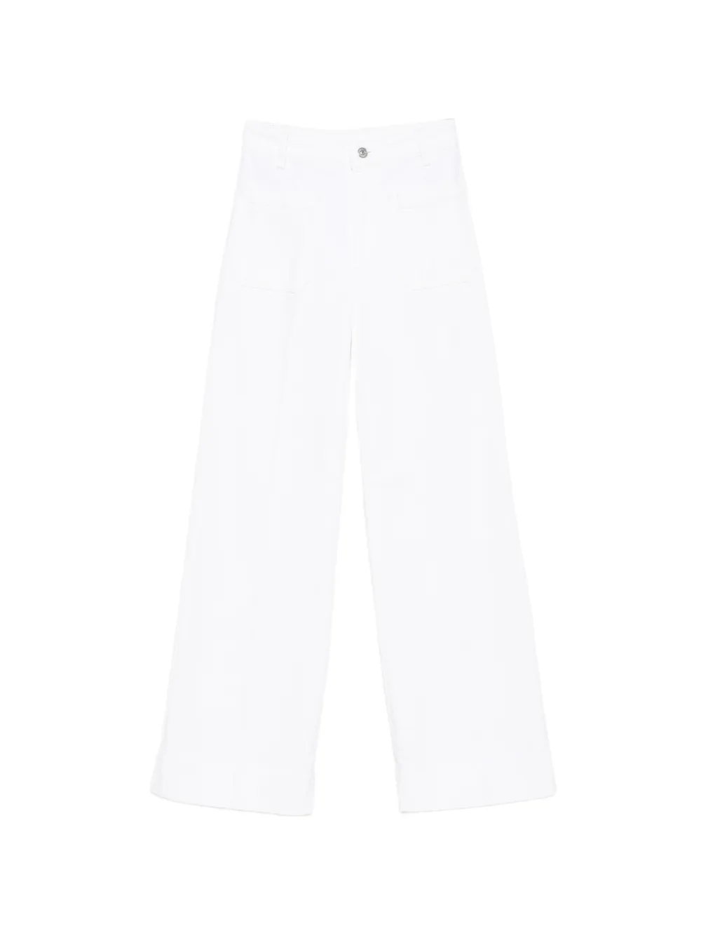 Victoria Beckham belt-loop jeans - Bianco