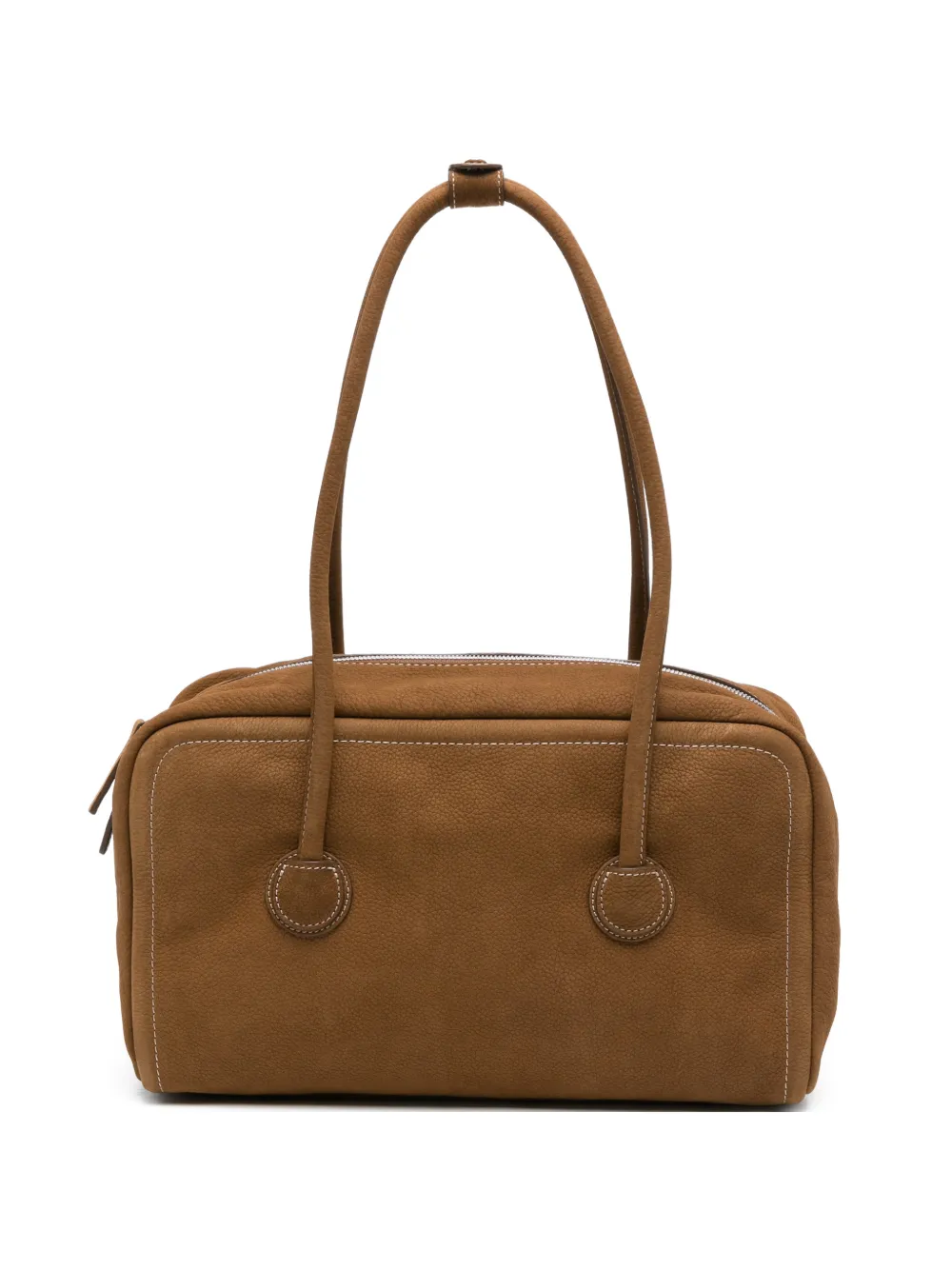 MARGESHEWOOD Soft Boston shoulder bag - Marrone