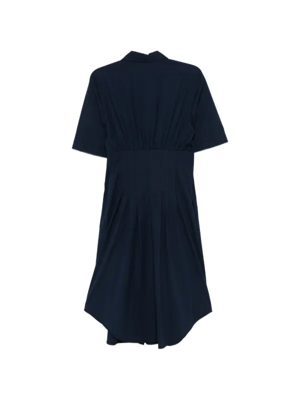 sandra midi dress Sandra Contrast Detail Knit Midi Dress Medium