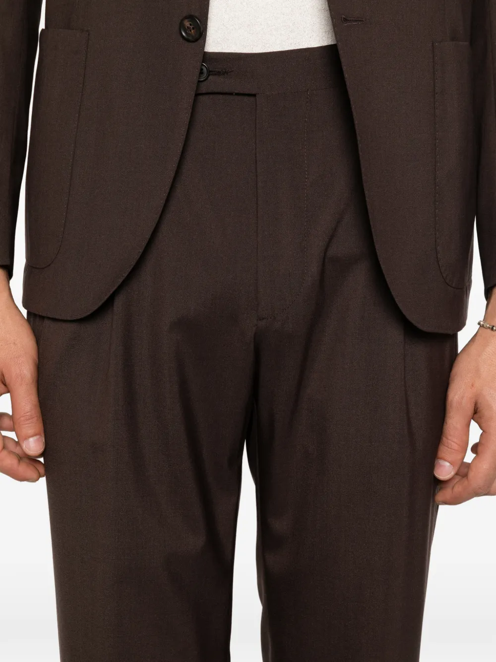 Corneliani Plooibroek Bruin