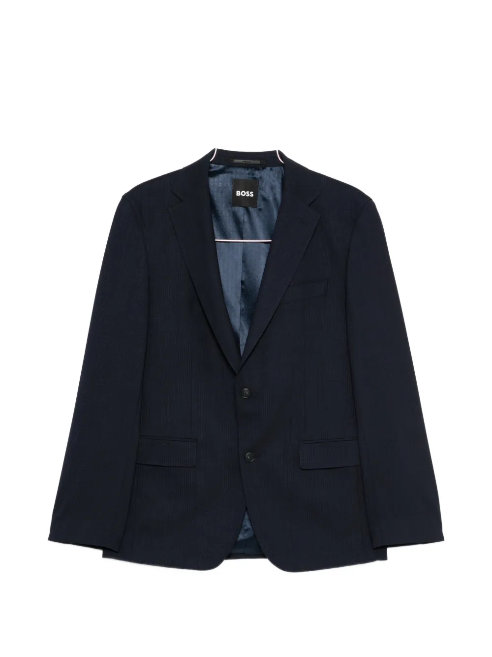 Hugo Boss Notch-lapel Suit In Black