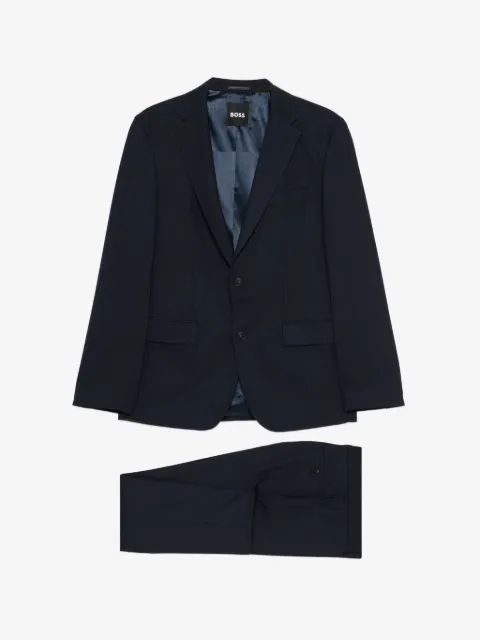 BOSS traje con solapas de muesca