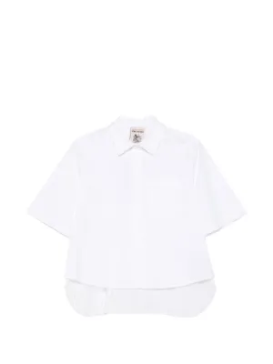 Alexander Wang ハイローヘム ポロシャツ | ホワイト | FARFETCH JP