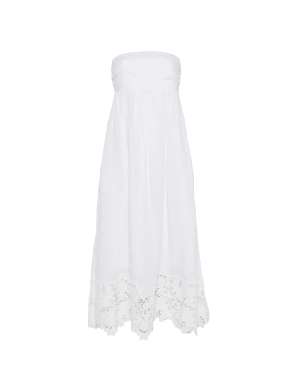 Max Mara Scena lace midi dress - Weiß