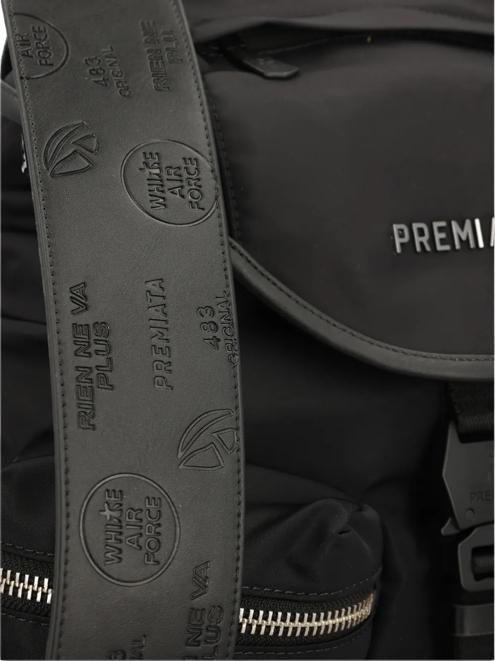 Premiata Rugzak met gesp Zwart