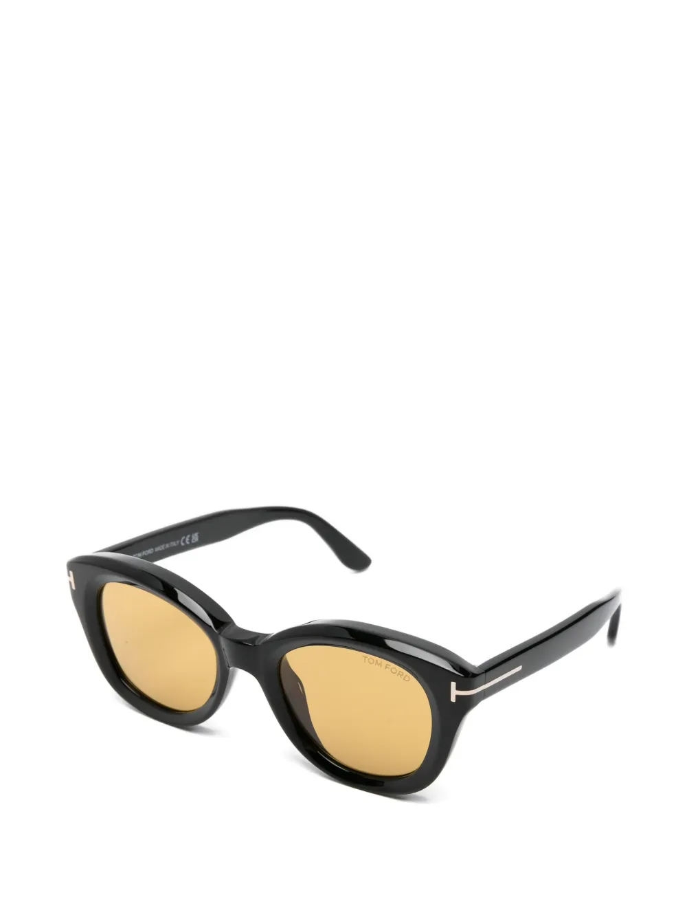 TOM FORD Eyewear Nika-02 cat-eye zonnebril Zwart