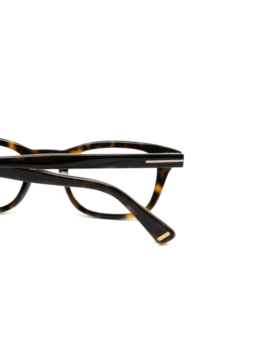  Tom Ford Eyewear Rectangle-frame Glasses - Brown 