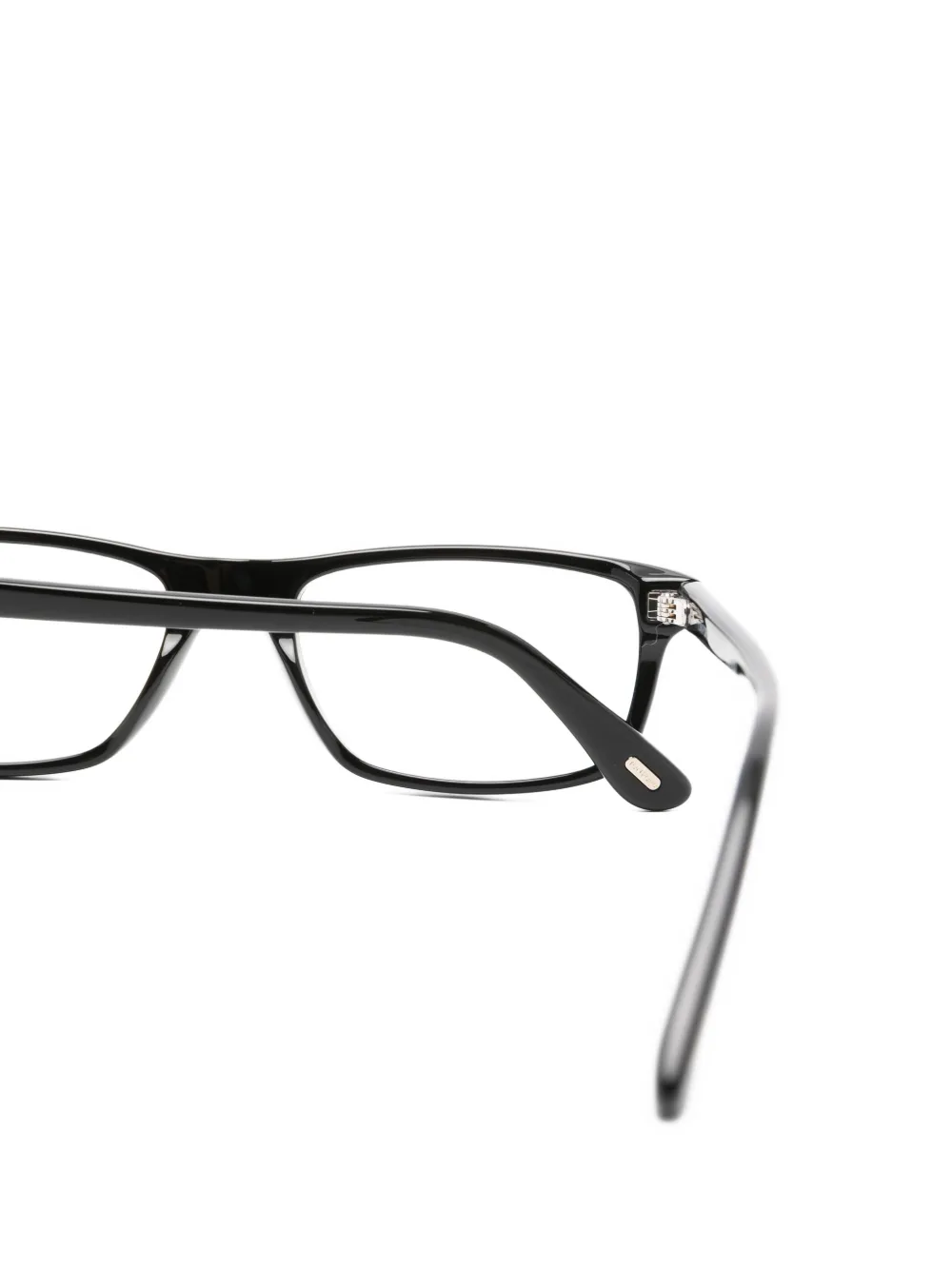 TOM FORD Eyewear Bril met rechthoekig montuur Zwart