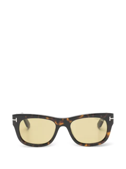 TOM FORD Eyewear tortoise browline sunglasses