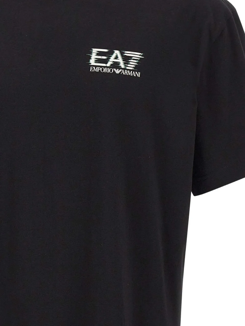 Ea7 Emporio Armani Visibility T-shirt met logo Zwart