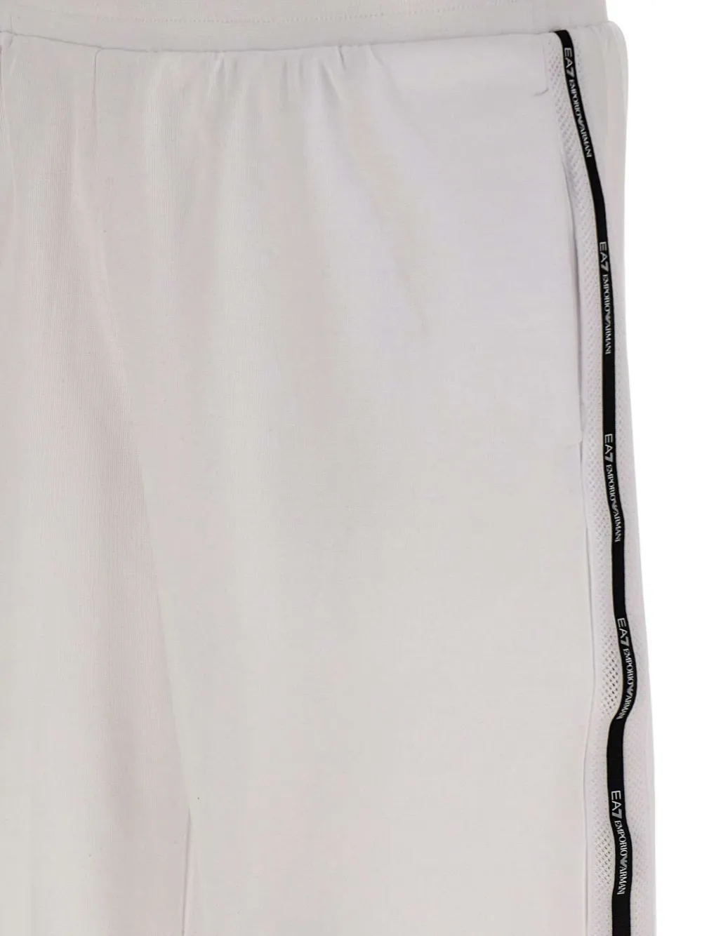Ea7 Emporio Armani Shorts met logoband Wit
