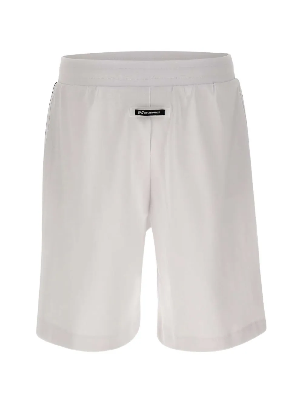 Ea7 Emporio Armani Shorts met logoband Wit
