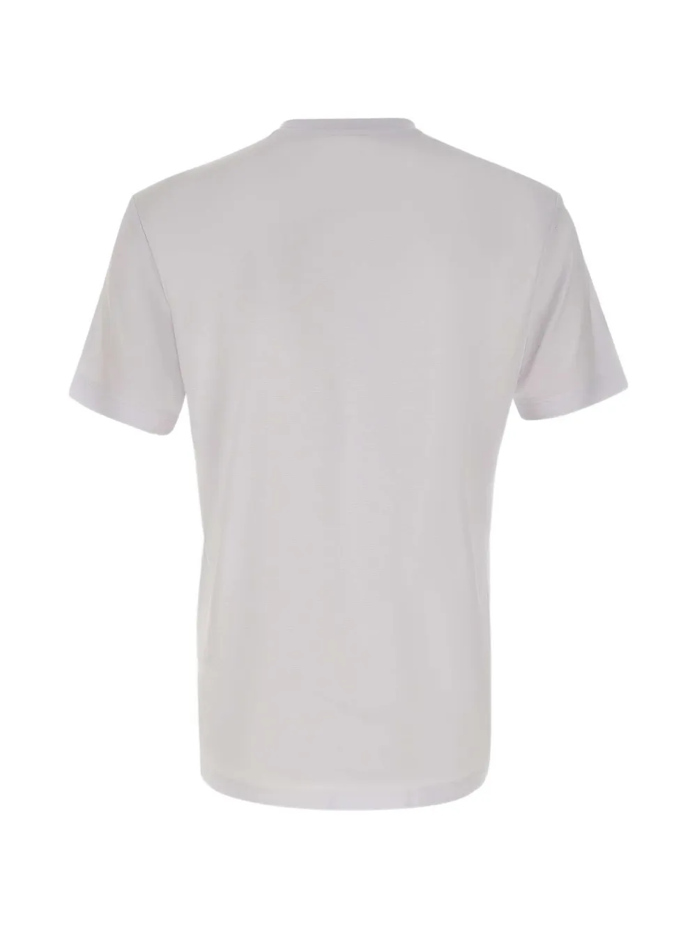 Ea7 Emporio Armani T-shirt met logo en ronde hals Wit