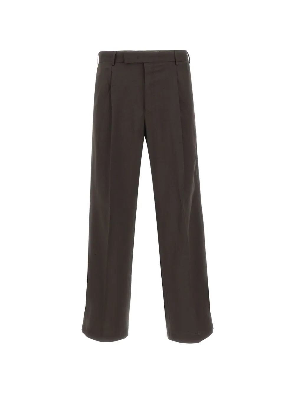 PT Torino Fifteen virgin wool tailored trousers - Marrone