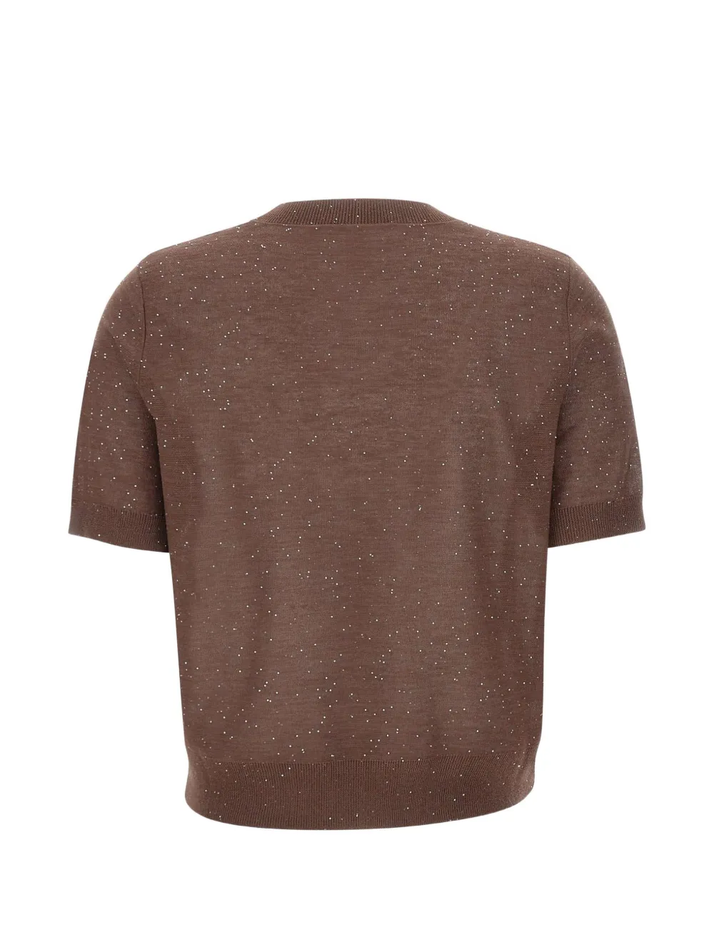 Kangra Sequin Sweater - Brown 