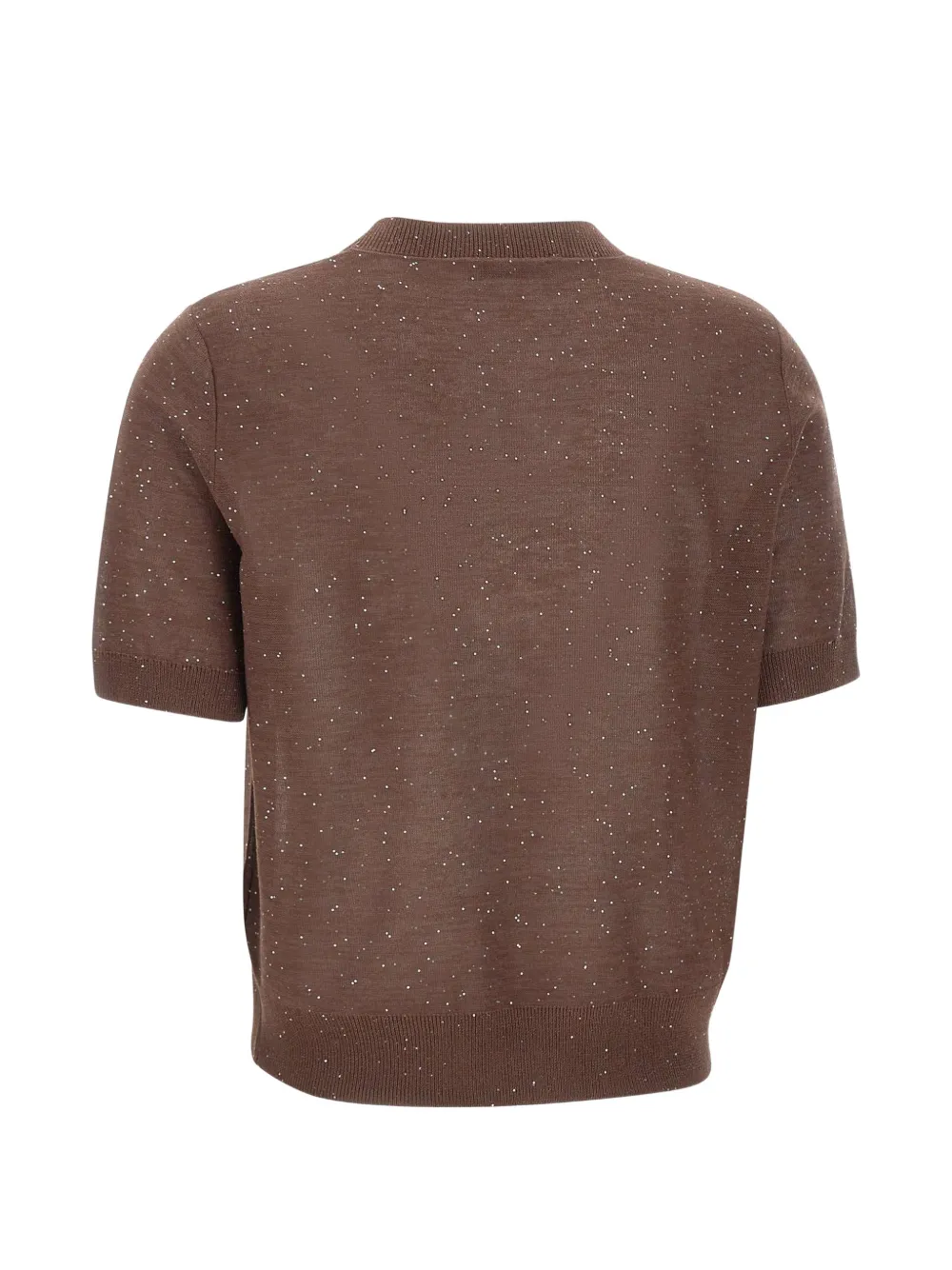  Kangra Sequin Sweater - Brown 