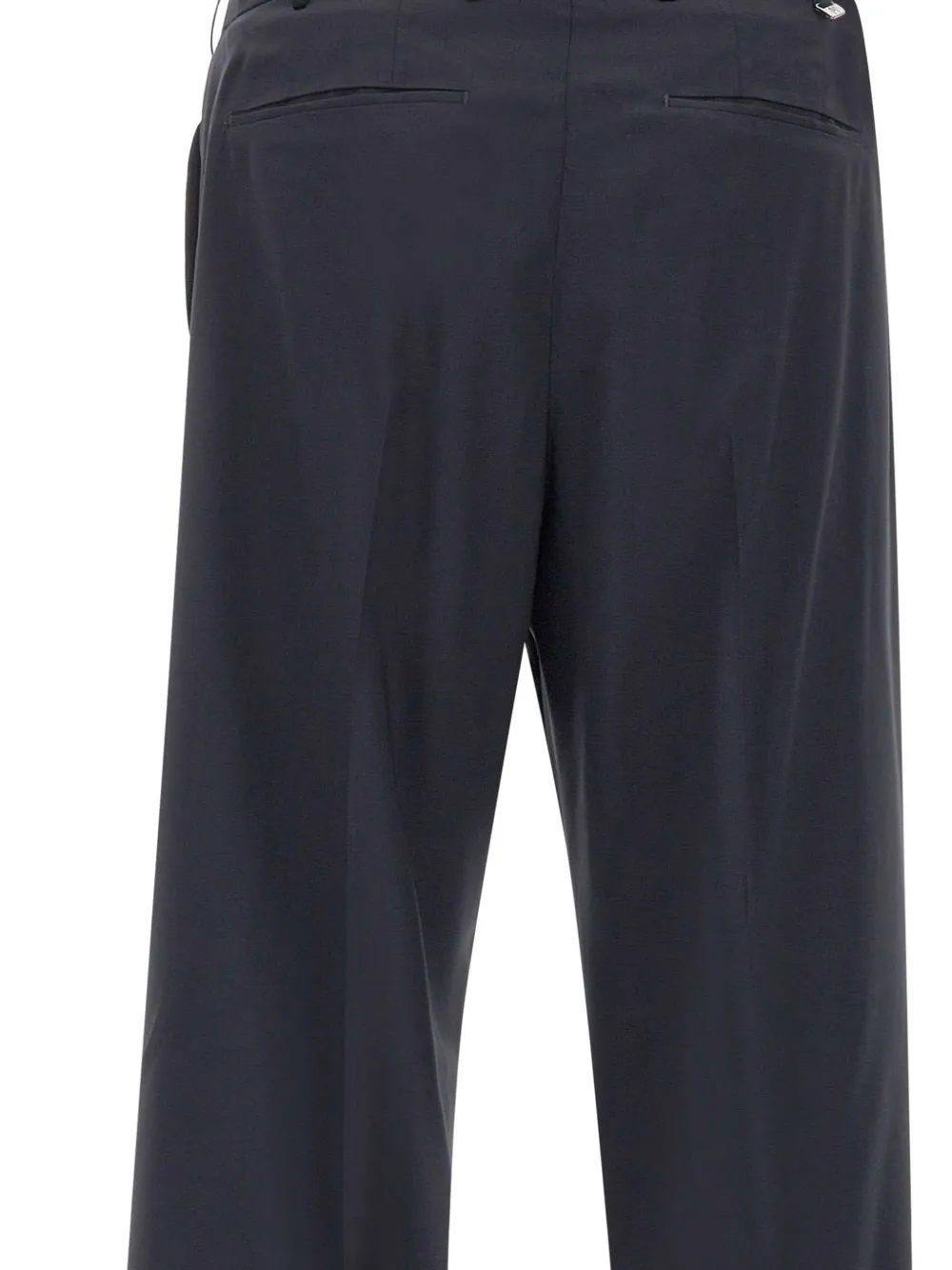 PT Torino Quindici pantalon van scheerwol Blauw