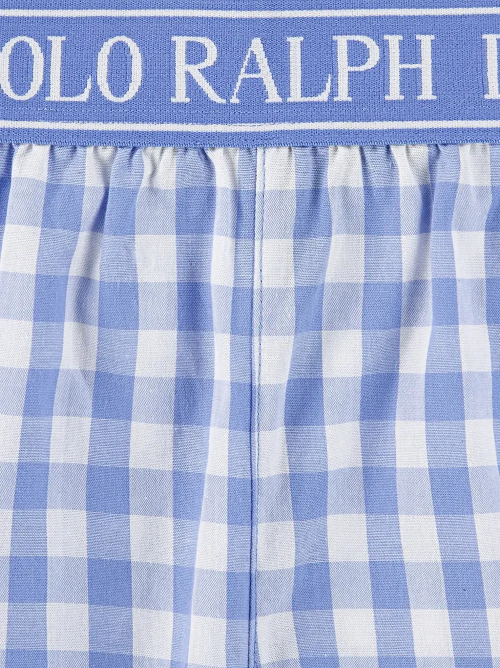 POLO RALPH LAUREN KIDS Ondergoed met gingham ruit Wit