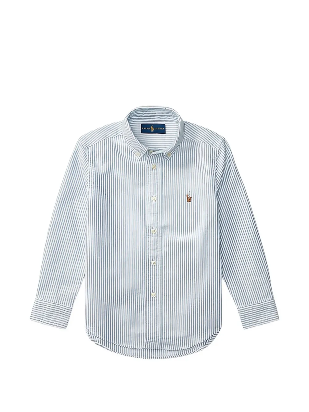 POLO RALPH LAUREN KIDS striped shirt - Blau