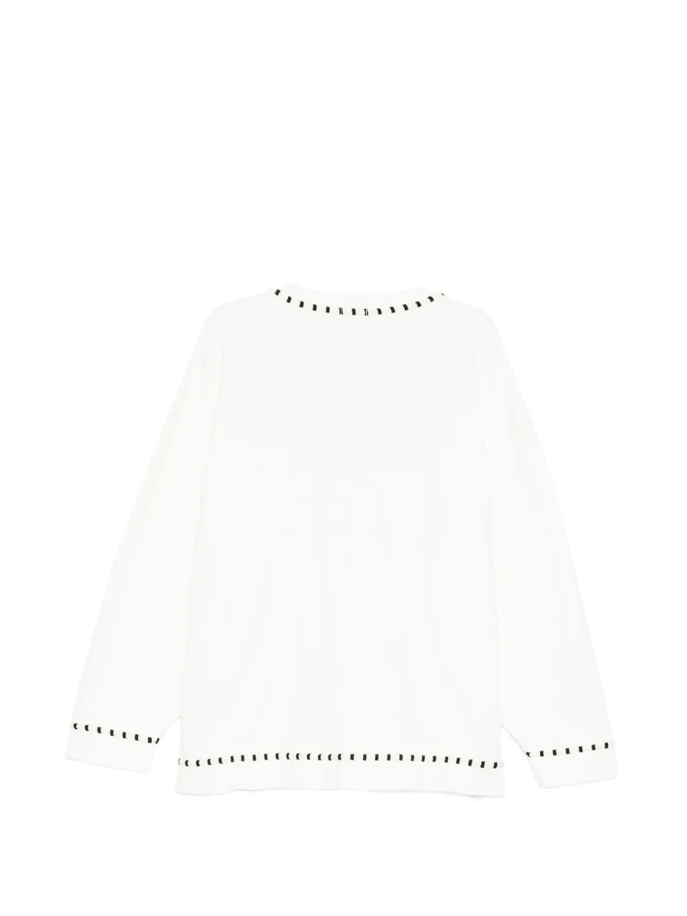  Bode Jersey Con Estampado Gráfico - Blanco 