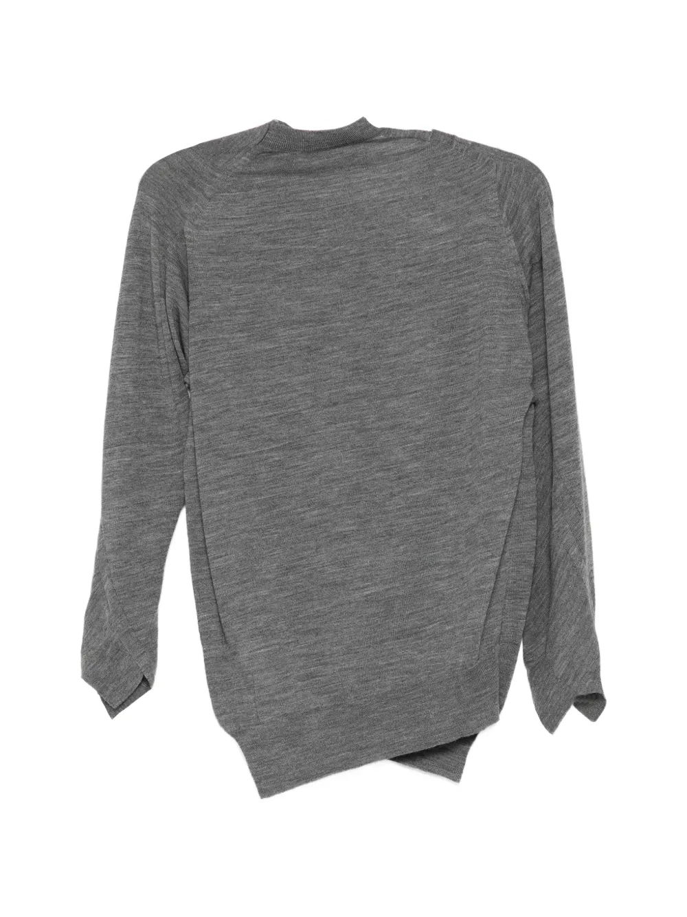 Junya Watanabe Asymmetrisch vest met ronde hals Grijs