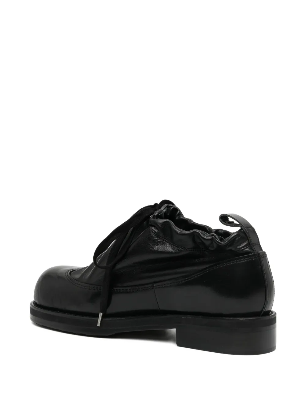 Comme des Garçons Homme Plus leather derby shoes Zwart