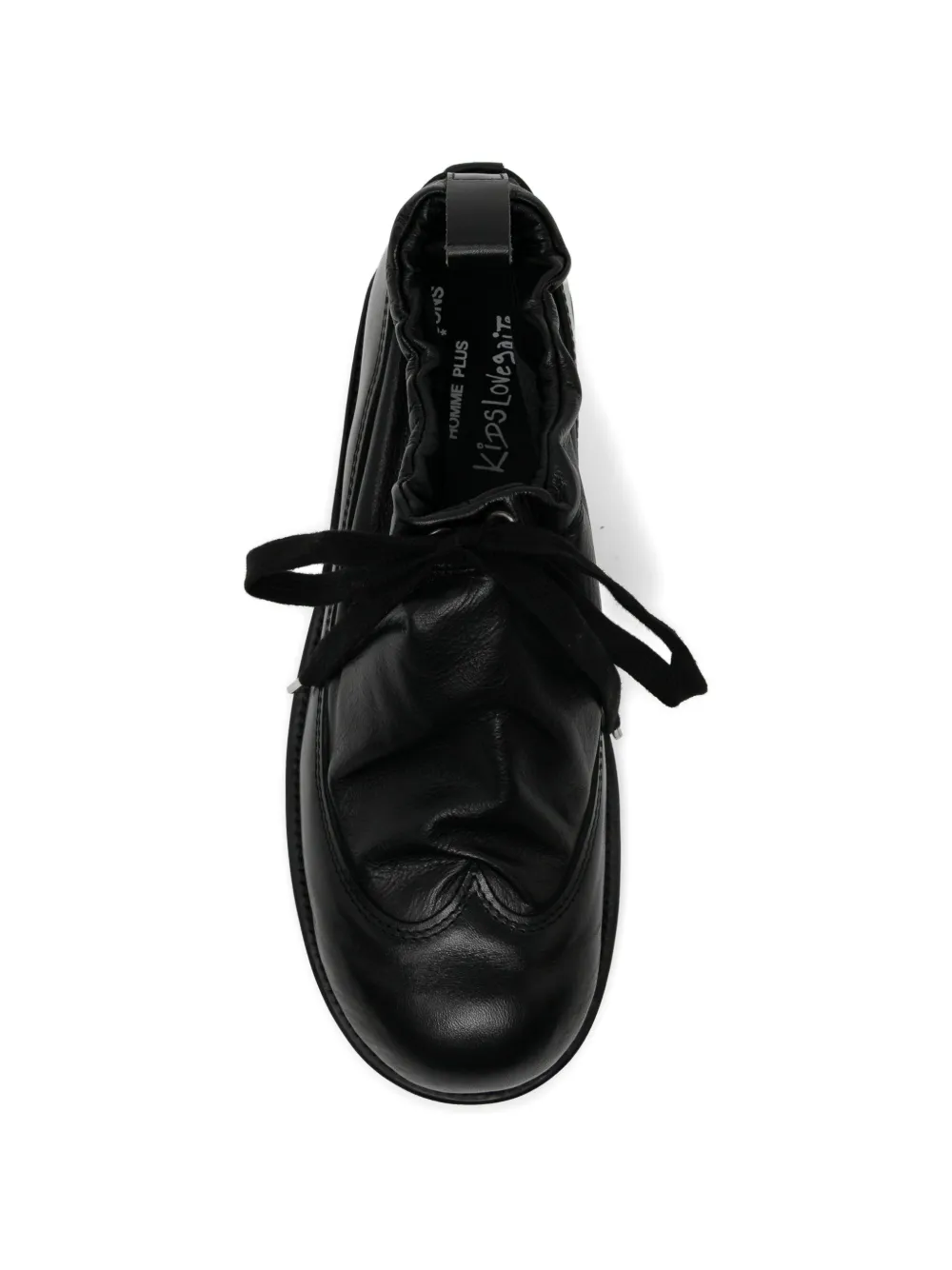 Comme des Garçons Homme Plus leather derby shoes Zwart