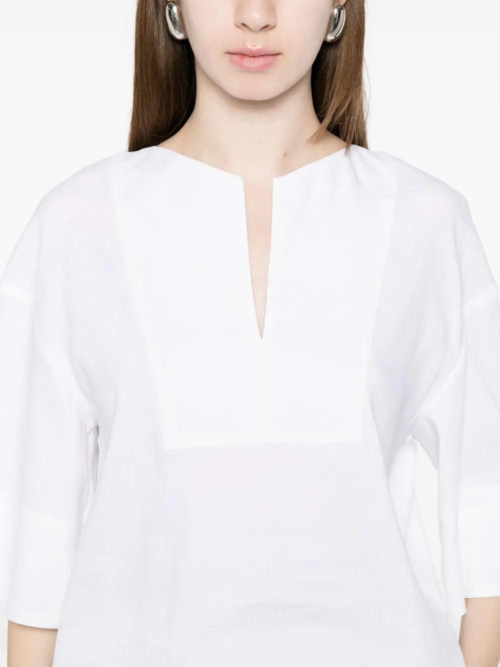 Max Mara Sospiro blouse Wit