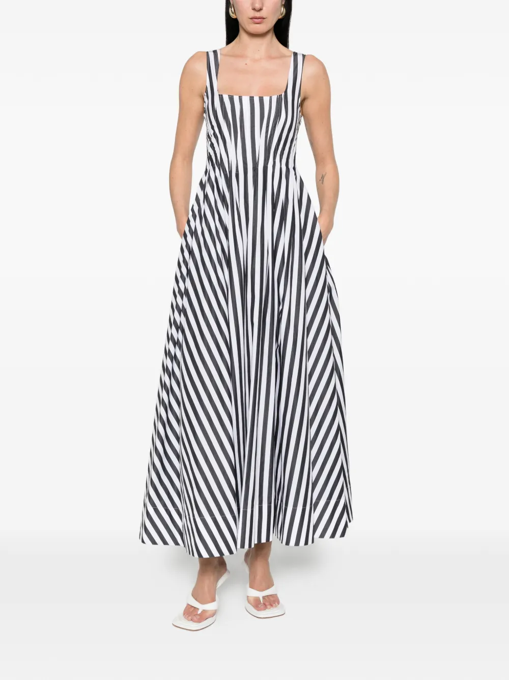 Sportmax Mouwloze jurk Zwart