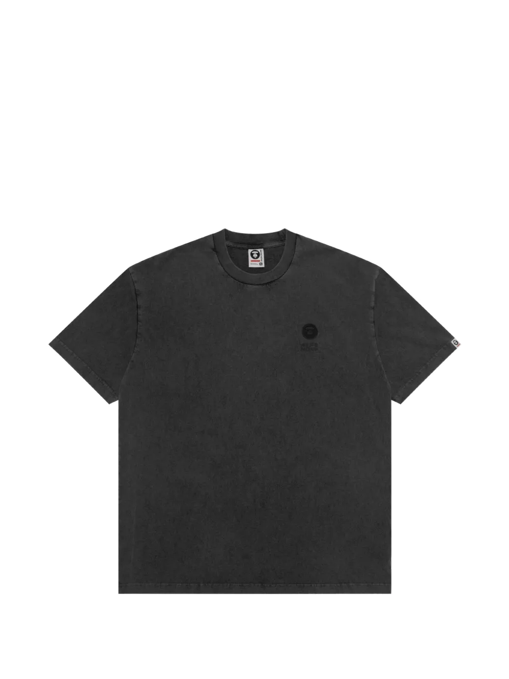 AAPE BY *A BATHING APE® crewneck logo T-shirt - Grigio