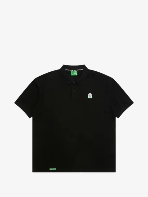 AAPE BY *A BATHING APE® playera tipo polo estampada