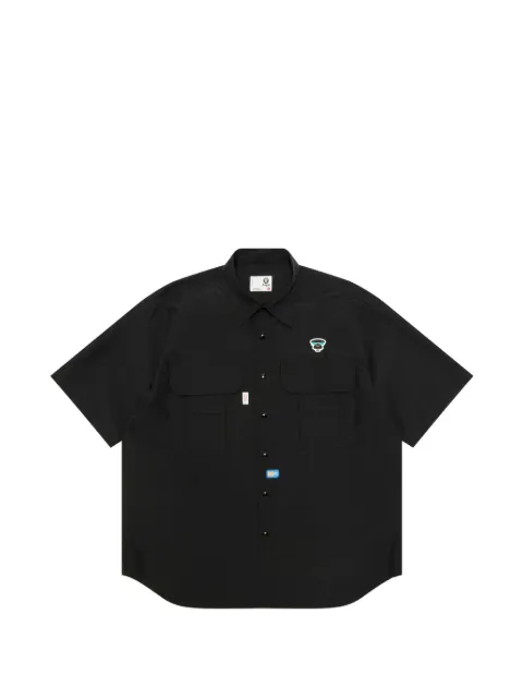 AAPE BY *A BATHING APE® logo patch shirt