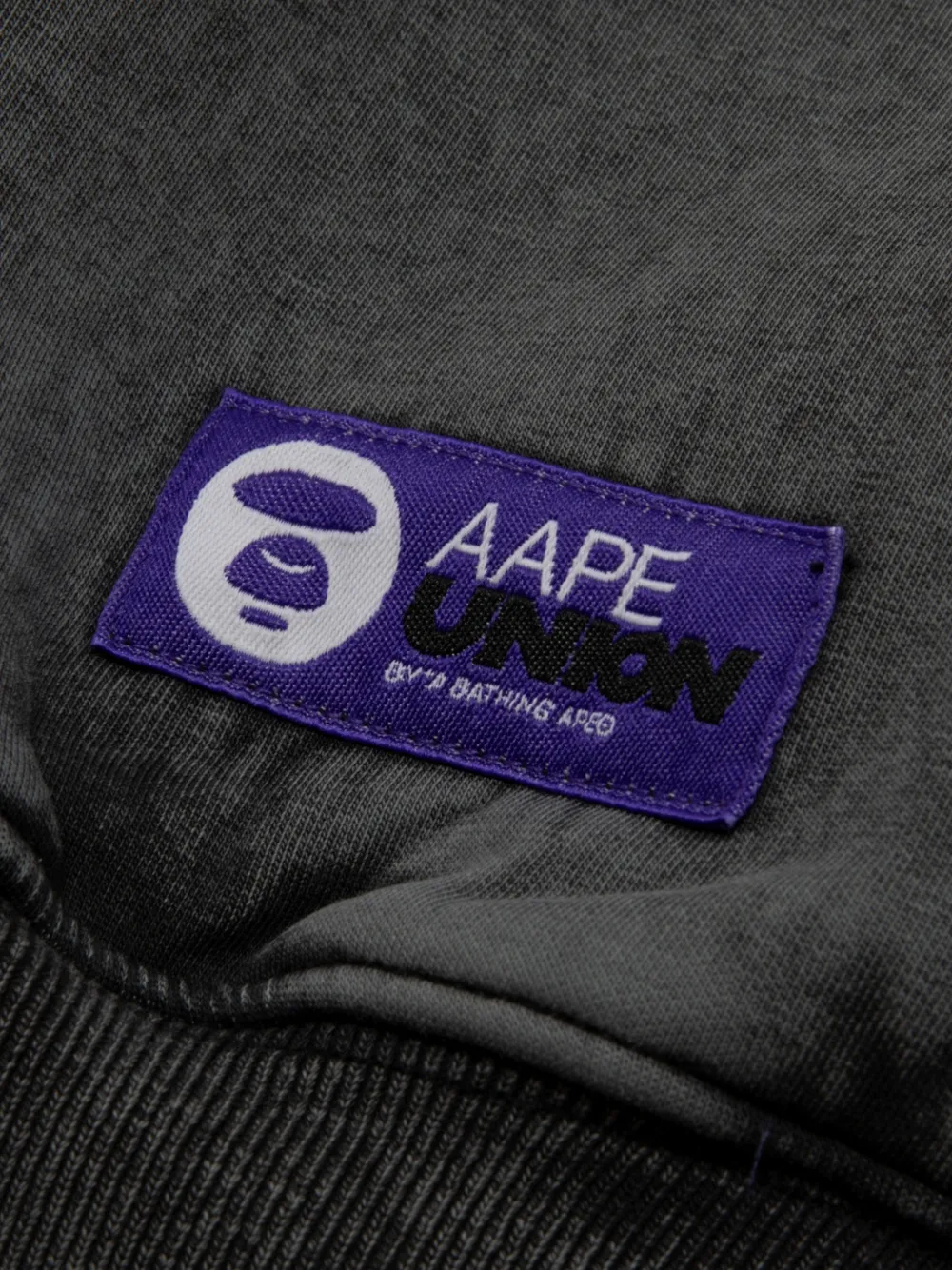 AAPE BY *A BATHING APE Fleece jack Grijs