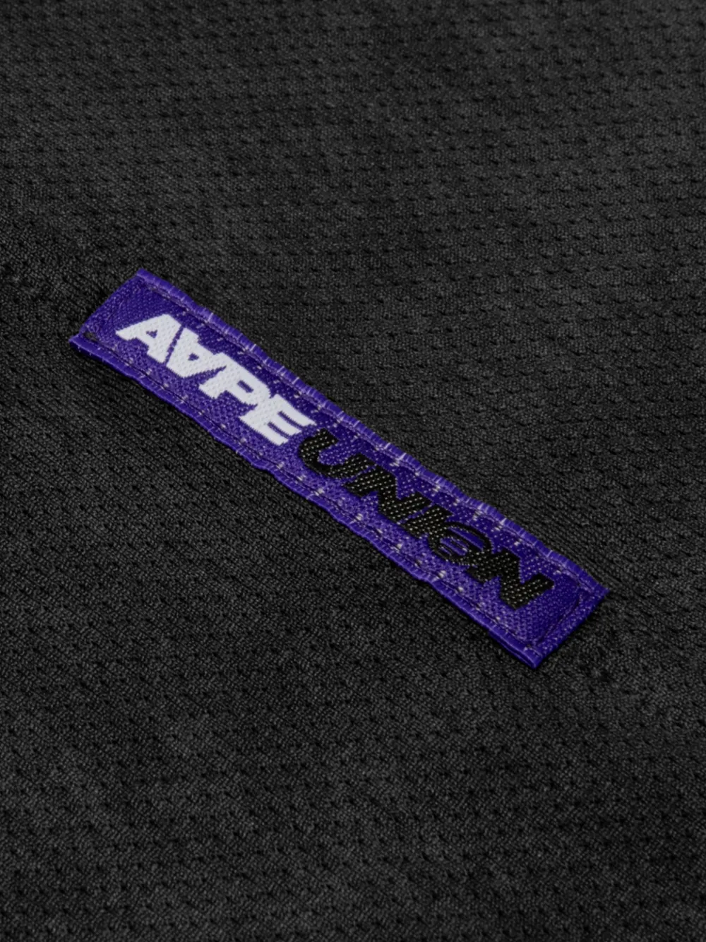 AAPE BY *A BATHING APE T-shirt met logo-applicatie Zwart
