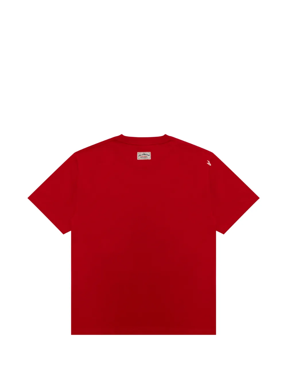 AAPE BY *A BATHING APE T-shirt met logodetail Rood