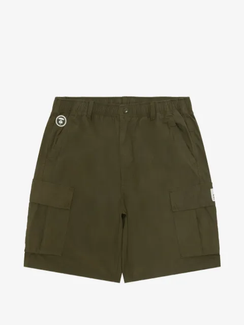 AAPE BY *A BATHING APE® green cargo shorts