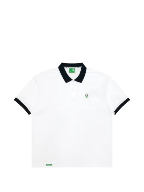 AAPE BY *A BATHING APE® contrast trim polo shirt