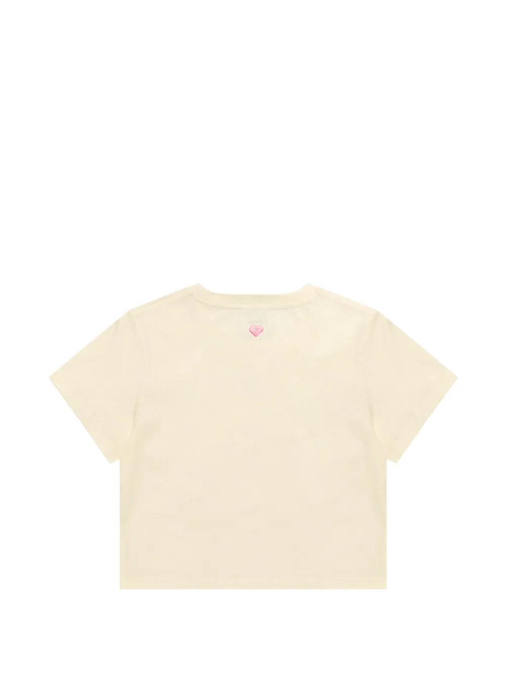  Aape By *a Bathing Ape® Printed Cropped T-shirt - Neutrals 