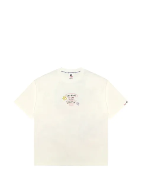 AAPE BY *A BATHING APE® T-shirt met print