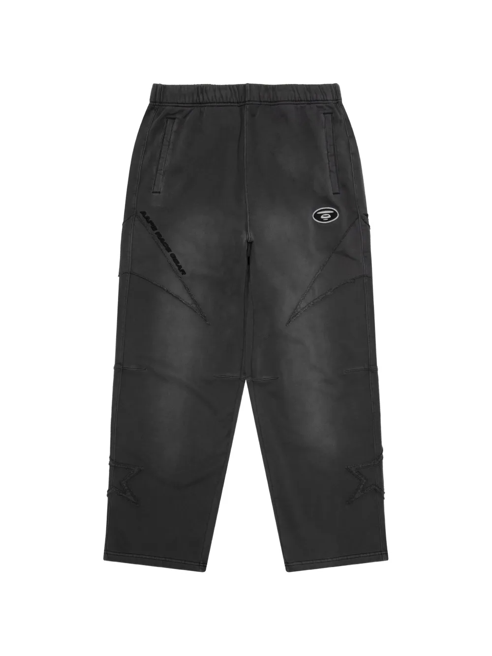 AAPE BY *A BATHING APE® star patch trousers - Grigio