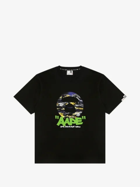 AAPE BY *A BATHING APE® playera con estampado gráfico