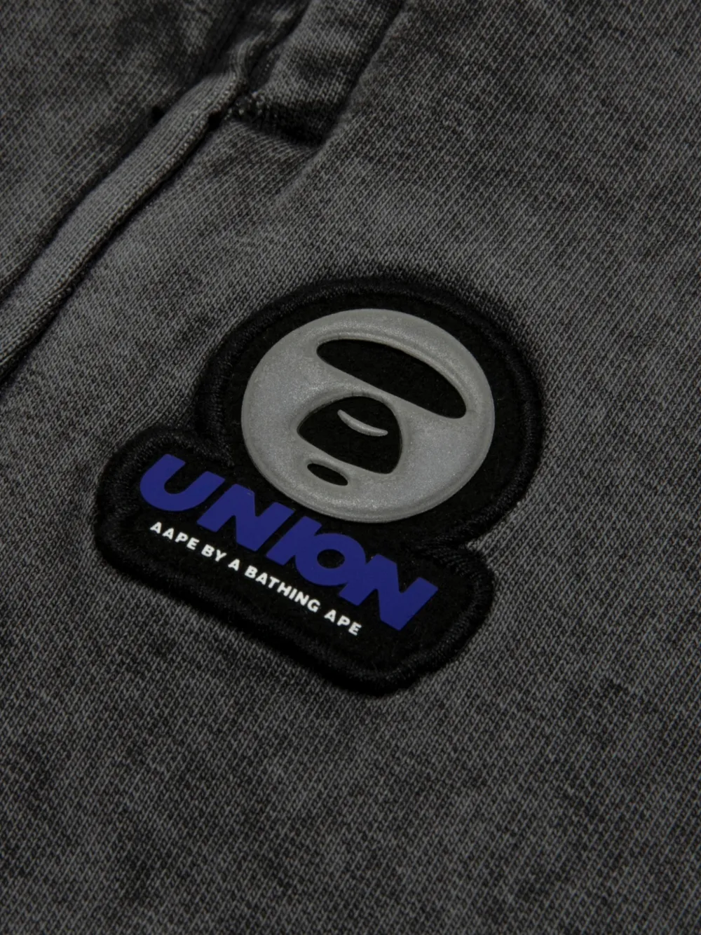AAPE BY *A BATHING APE Shorts met logo Grijs