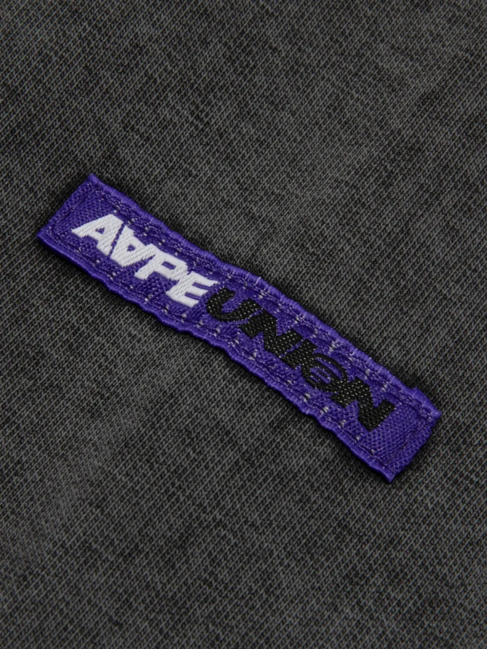 AAPE BY *A BATHING APE Shorts met logo Grijs